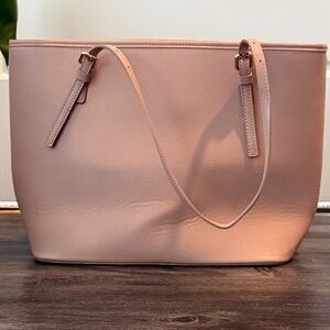 Elegant Blush Pink Women's Tote Bag
